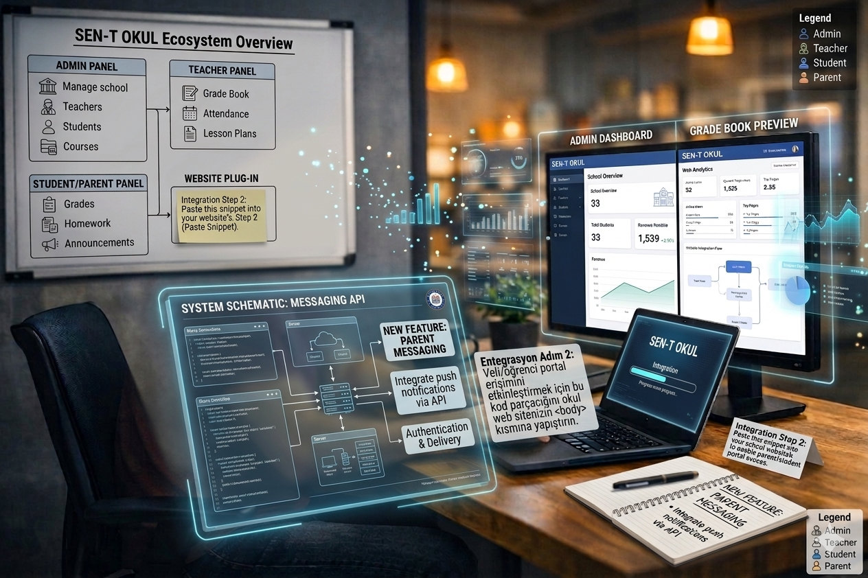 SEN-T OKUL lisans görseli
